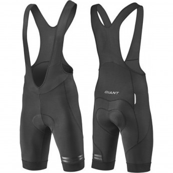 Велотрусы с лямками PODIUM черный, размер XL/XXL