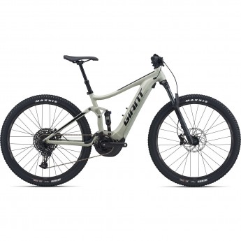 Велосипед горный GIANT STANCE E+ 1 29ER (2021) двухподвес 29 светло-серый Велосипед горный GIANT STANCE E+ 1 29ER (2021) двухподвес 29 светло-серый